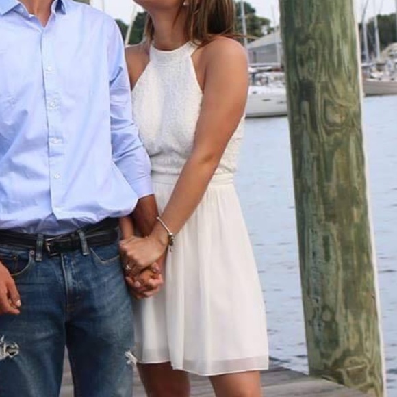 White formal dress - Picture 7 of 14